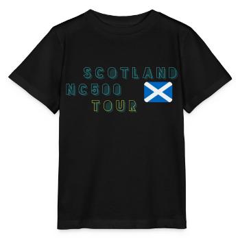 nc500 tour - Stanley/Stella MINI CREATOR Kids’ T-Shirt - black - Front - Mikhail (115cm)