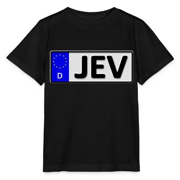 Jever Kennzeichen - Stanley/Stella Kinder T-Shirt MINI CREATOR  - Schwarz - Vorne - Mikhail (115cm)
