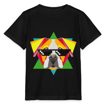 Bulldogge - Stanley/Stella Kinder T-Shirt MINI CREATOR  - Schwarz - Vorne - Mikhail (115cm)