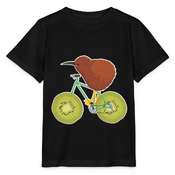 kiwi - Stanley/Stella MINI CREATOR Kids’ T-Shirt - black - Front - Mikhail (115cm)