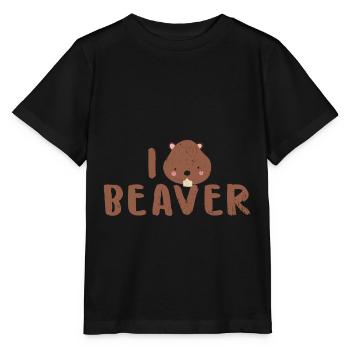 castor - T-shirt bio MINI CREATOR Stanley/Stella Enfant - noir - Devant - Mikhail (115cm)