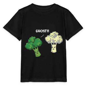 Brokkoli Blumenkohl - Stanley/Stella Kinder T-Shirt MINI CREATOR  - Schwarz - Vorne - Mikhail (115cm)