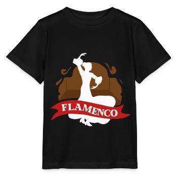 flamenco - T-shirt bio MINI CREATOR Stanley/Stella Enfant - noir - Devant - Mikhail (115cm)