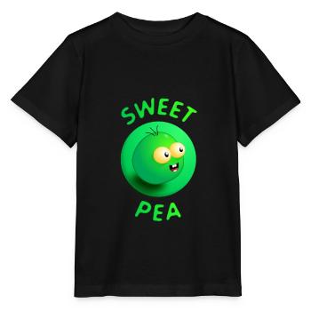 Sweet pea - Stanley/Stella MINI CREATOR Kids’ T-Shirt - black - Front - Mikhail (115cm)