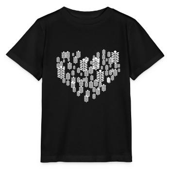 pain - T-shirt bio MINI CREATOR Stanley/Stella Enfant - noir - Devant - Mikhail (115cm)