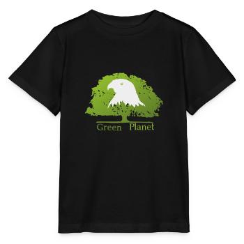 save the planet - Stanley/Stella MINI CREATOR Kids’ T-Shirt - black - Front - Mikhail (115cm)
