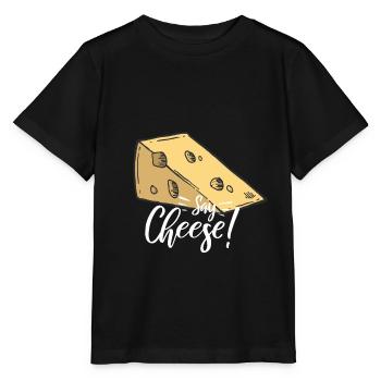 Say Cheese! - Stanley/Stella MINI CREATOR Kids’ T-Shirt - black - Front - Mikhail (115cm)
