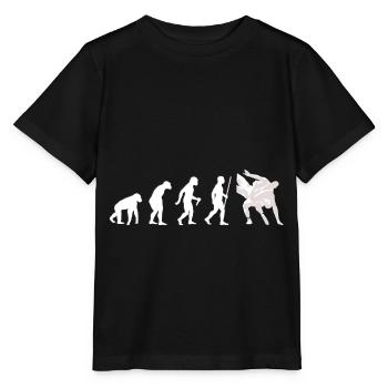 Ringen, Ringer - Stanley/Stella Kinder T-Shirt MINI CREATOR  - Schwarz - Vorne - Mikhail (115cm)
