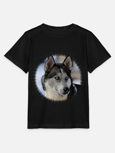 Husky - Stanley/Stella Kinder T-Shirt MINI CREATOR  - Schwarz