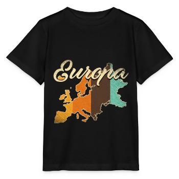 Europe - Stanley/Stella MINI CREATOR Kids’ T-Shirt - black - Front - Mikhail (115cm)