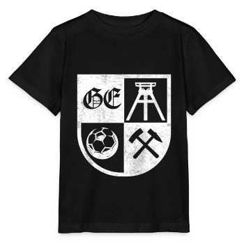 Armoiries de Gelsenkirchen - T-shirt bio MINI CREATOR Stanley/Stella Enfant - noir - Devant - Mikhail (115cm)