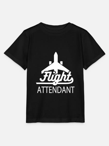 Flugbegleiter/in Stewardess - Stanley/Stella Kinder T-Shirt MINI CREATOR  - Schwarz