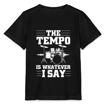 Percussion - Stanley/Stella MINI CREATOR Kids’ T-Shirt - black - Front - Mikhail (115cm)
