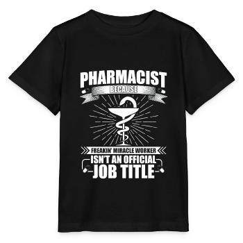 Pharmacists - Stanley/Stella MINI CREATOR Kids’ T-Shirt - black - Front - Mikhail (115cm)