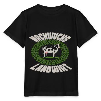 Nachwuchs Landwirt motiv Geschenk - Stanley/Stella Kinder T-Shirt MINI CREATOR  - Schwarz - Vorne - Mikhail (115cm)