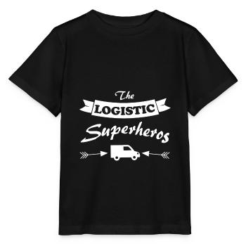 Logistics and transport - Stanley/Stella MINI CREATOR Kids’ T-Shirt - black - Front - Mikhail (115cm)