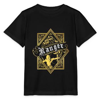 RPG Ranger Charakterklassen RPG - Stanley/Stella Kinder T-Shirt MINI CREATOR  - Schwarz - Vorne - Mikhail (115cm)