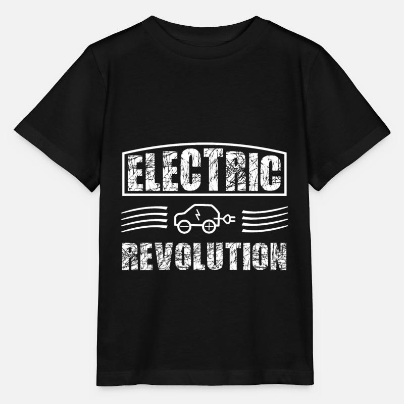 Elektroauto - Stanley/Stella Kinder T-Shirt MINI CREATOR  - Schwarz