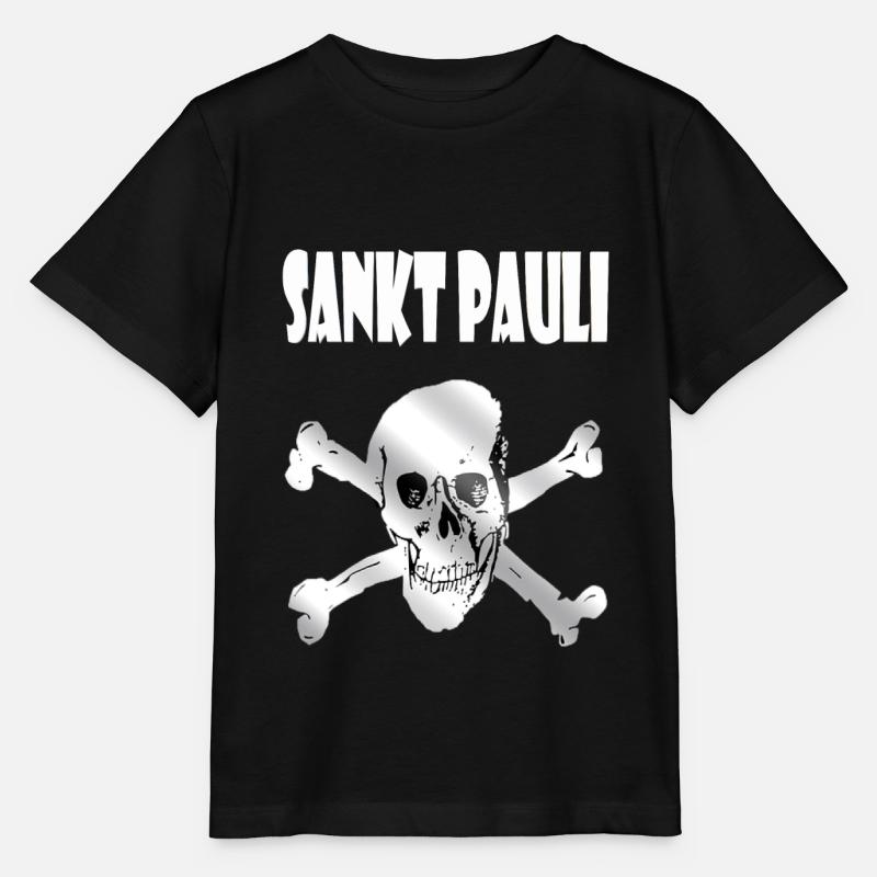 St Pauli Design - T-shirt bio MINI CREATOR Stanley/Stella Enfant - noir