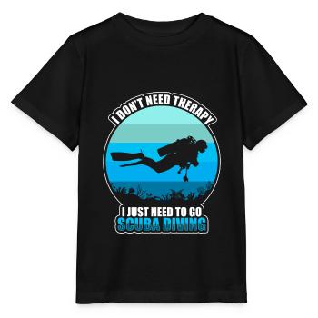 Tauchen Meer Korallen - Stanley/Stella Kinder T-Shirt MINI CREATOR  - Schwarz - Vorne - Mikhail (115cm)