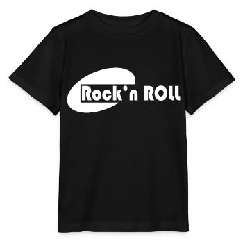 Rock Music Rock and Roll - Stanley/Stella MINI CREATOR Kids’ T-Shirt - black - Front - Mikhail (115cm)