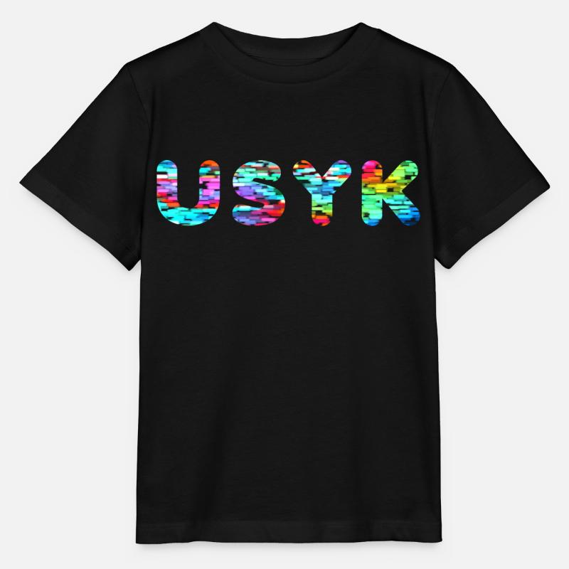 USYK - T-shirt bio MINI CREATOR Stanley/Stella Enfant - noir