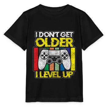 Gamer Videospiel Konsole - Stanley/Stella Kinder T-Shirt MINI CREATOR  - Schwarz - Vorne - Mikhail (115cm)
