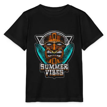 Culture Inca Amérique du Sud - T-shirt bio MINI CREATOR Stanley/Stella Enfant - noir - Devant - Mikhail (115cm)
