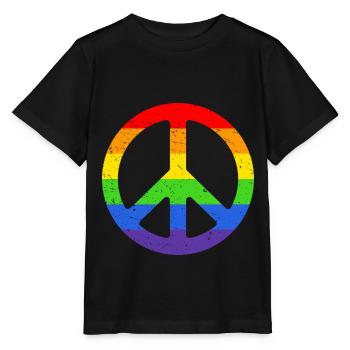 lgbt - Stanley/Stella MINI CREATOR Kids’ T-Shirt - black - Front - Mikhail (115cm)