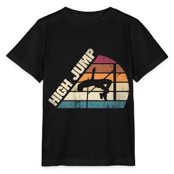 Sauteur en hauteur Athlétisme Saut en hauteur - T-shirt bio MINI CREATOR Stanley/Stella Enfant - noir - Devant - Mikhail (115cm)
