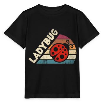Ladybug Entomologist Ladybirds Entomology - Stanley/Stella Kinder T-Shirt MINI CREATOR  - Schwarz - Vorne - Mikhail (115cm)