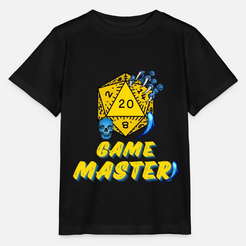 D20 Adventures Game Master RPG - T-shirt bio MINI CREATOR Stanley/Stella Enfant - noir