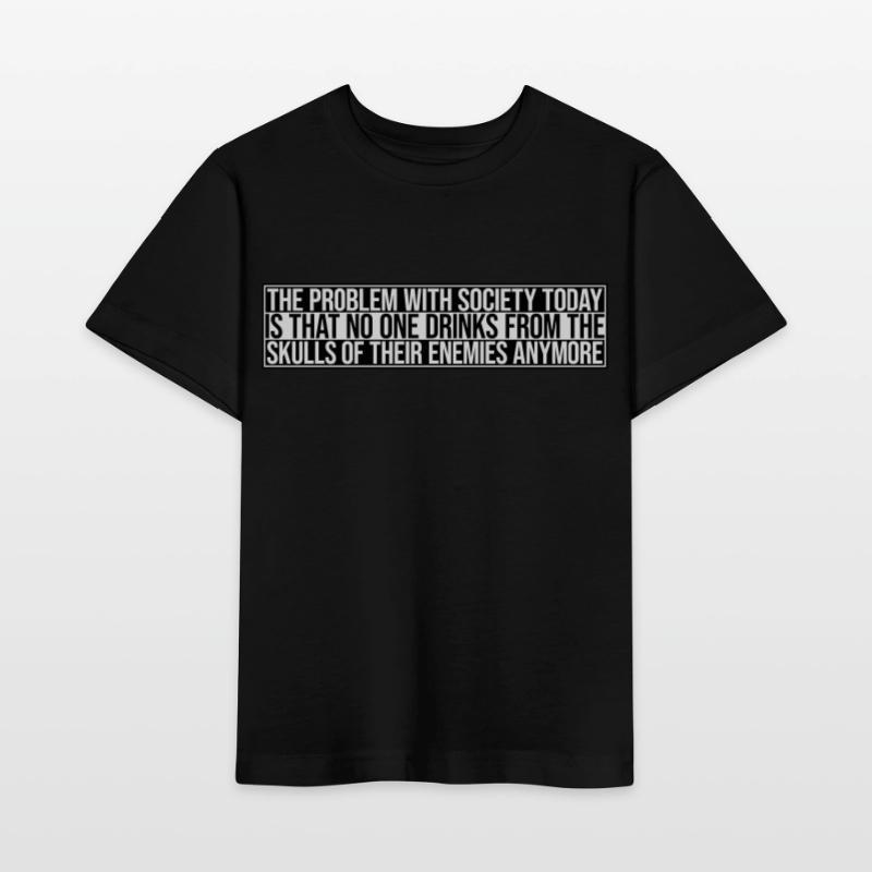 drinks from enemies skulls Stanley/Stella MINI CREATOR Kids’ T-Shirt