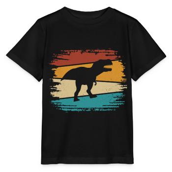 T-Rex - T-shirt bio MINI CREATOR Stanley/Stella Enfant - noir - Devant - Mikhail (115cm)
