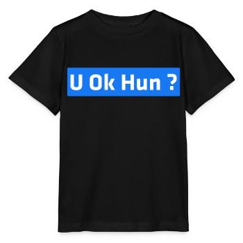 U Ok Hun? - Stanley/Stella Kinder T-Shirt MINI CREATOR  - Schwarz - Vorne - Mikhail (115cm)