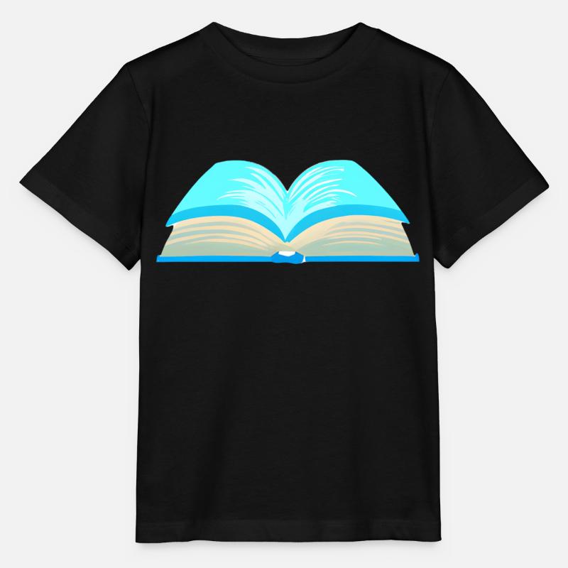 Buch Lesen Geschenk Leser Buchliebhaber Bücher - Stanley/Stella Kinder T-Shirt MINI CREATOR - Schwarz