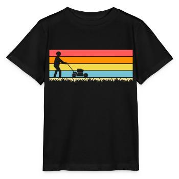 Accueil Jardinier Jardinier Jardinier Jardinier Jardinage - T-shirt bio MINI CREATOR Stanley/Stella Enfant - noir - Devant - Mikhail (115cm)