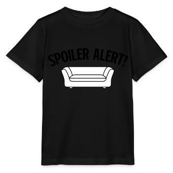 Réalisateur Cinéaste Spoiler Alert Adulte - T-shirt bio MINI CREATOR Stanley/Stella Enfant - noir - Devant - Mikhail (115cm)
