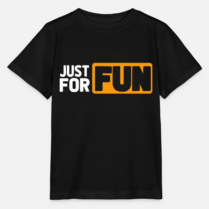 JUSTE POUR LE PLAISIR - T-shirt bio MINI CREATOR Stanley/Stella Enfant - noir