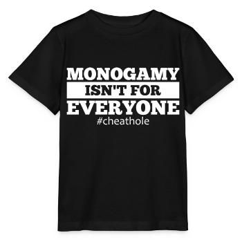Cheater Relationship Revenge Cheating Disloyal - Stanley/Stella MINI CREATOR Kids’ T-Shirt - black - Front - Mikhail (115cm)