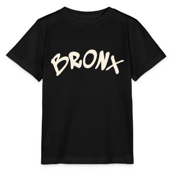 Bronx - New York City - États-Unis - Amérique - T-shirt bio MINI CREATOR Stanley/Stella Enfant - noir - Devant - Mikhail (115cm)