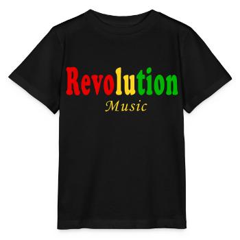 Music of Revolution - Stanley/Stella MINI CREATOR Kids’ T-Shirt - black - Front - Mikhail (115cm)