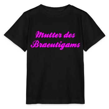 Mère du T-shirt marié par le chef - T-shirt bio MINI CREATOR Stanley/Stella Enfant - noir - Devant - Mikhail (115cm)