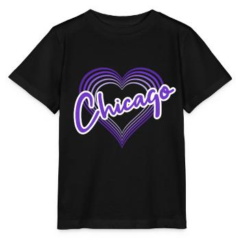 Chicago - Stanley/Stella Kinder T-Shirt MINI CREATOR  - Schwarz - Vorne - Mikhail (115cm)