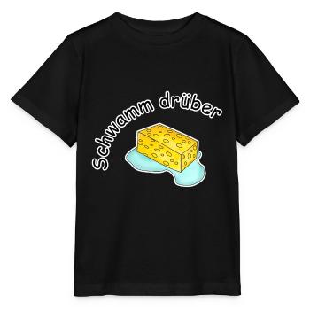 Éponge à propos de l’idée cadeau - T-shirt bio MINI CREATOR Stanley/Stella Enfant - noir - Devant - Mikhail (115cm)
