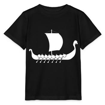 Wikinger - Stanley/Stella Kinder T-Shirt MINI CREATOR  - Schwarz - Vorne - Mikhail (115cm)