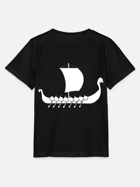 Wikinger - Stanley/Stella Kinder T-Shirt MINI CREATOR  - Schwarz
