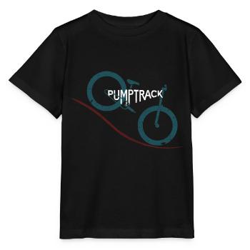 Pumptrack Dirt Bike Print - Stanley/Stella MINI CREATOR Kids’ T-Shirt - black - Front - Mikhail (115cm)