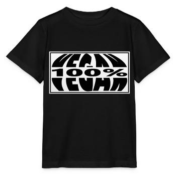 Vegan Veganer Veganerin Küche Kochen Gesund - Stanley/Stella Kinder T-Shirt MINI CREATOR  - Schwarz - Vorne - Mikhail (115cm)