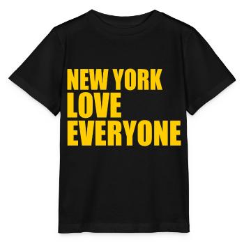 New York - T-shirt bio MINI CREATOR Stanley/Stella Enfant - noir - Devant - Mikhail (115cm)
